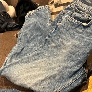 Zara Light Blue Boyfriend Jeans